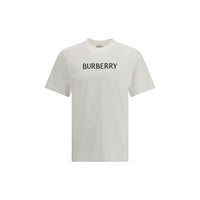 Burberry White Cotton T-Shirt