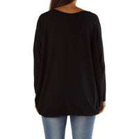 Met Black Viscose T-Shirt