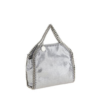 Stella McCartney Silver Polyester Shoulder Bag