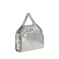 Stella McCartney Silver Polyester Shoulder Bag