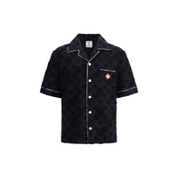 Casablanca Black Cotton Shortsleeve Shirt