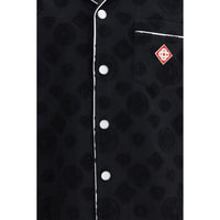 Casablanca Black Cotton Shortsleeve Shirt