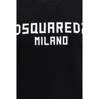 Dsquared² Black Cotton Sweatshirt