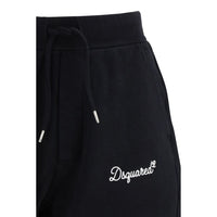 Dsquared² Black Cotton Bermuda Shorts