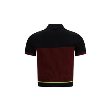 Casablanca Multicolor Viscose Polo Shirt