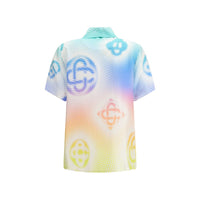 Casablanca Multicolor Silk Shortsleeve Shirt
