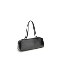 Khaite Black Calf Leather Bos Taurus Shoulder Bag