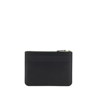 Comme Des Garçons Black Calf Leather Bos Taurus Wallet