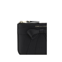 Comme Des Garçons Black Calf Leather Bos Taurus Wallet