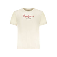 Pepe Jeans Beige Cotton Men's T-Shirt