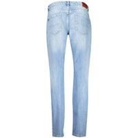Pepe Jeans Blue Cotton Tapered Jeans