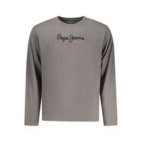Pepe Jeans Gray Cotton Sportswear