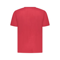 Pepe Jeans Red Cotton Men T-Shirt