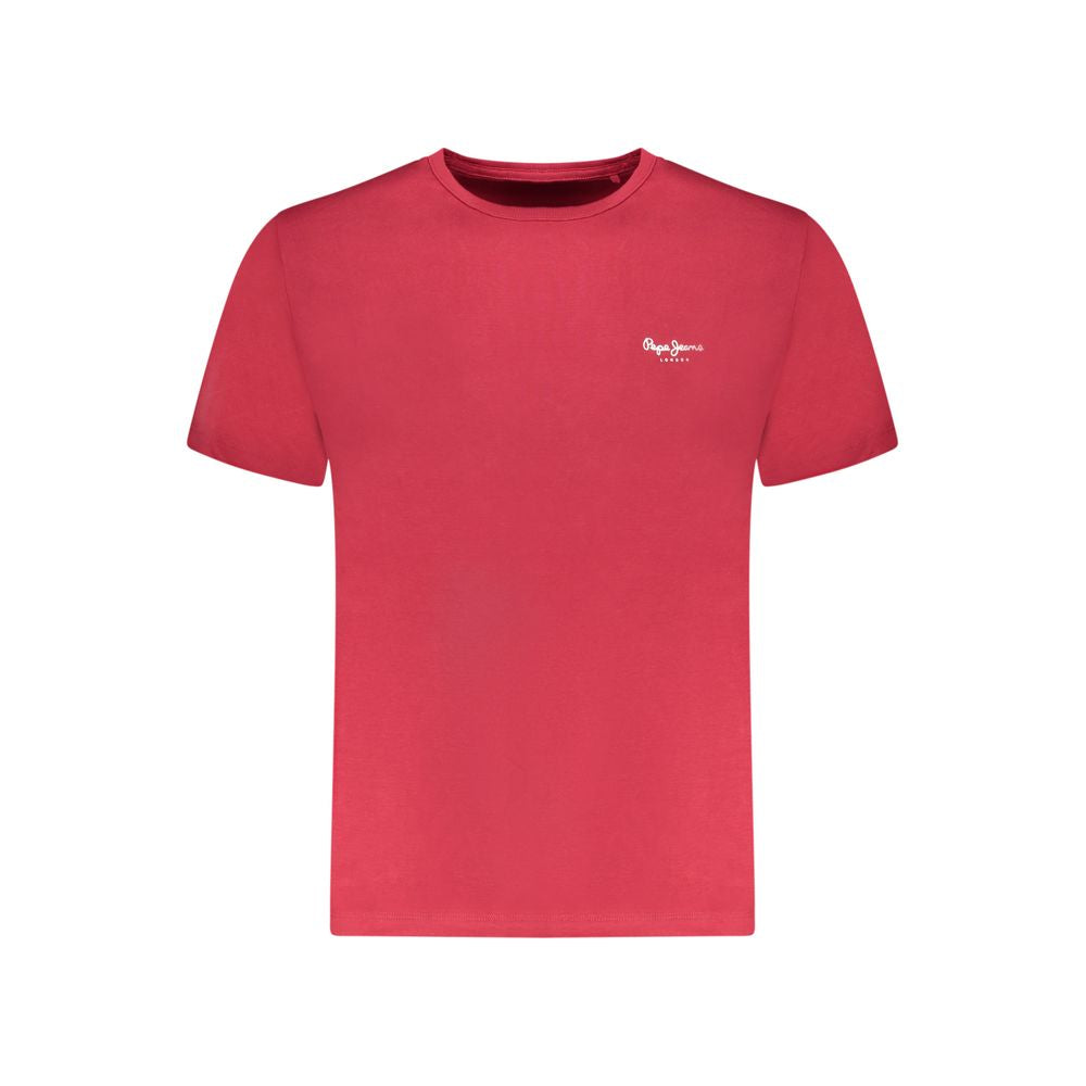 Pepe Jeans Red Cotton Sportswear