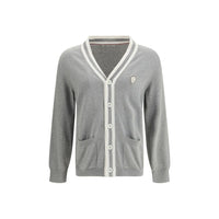 Brunello Cucinelli Gray Cotton Cardigan
