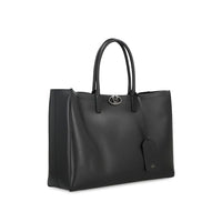 Valentino Garavani Black Calfskin Tote Bag