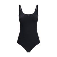 Courrèges Black Elastane One-Piece Swimsuit
