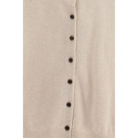 Lisa Yang Cream Cashmere Cardigan