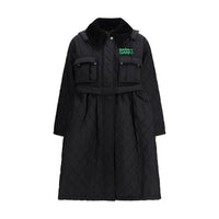 Barbour Black Polyester Coat
