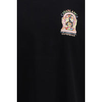 Casablanca Black Cotton T-Shirt