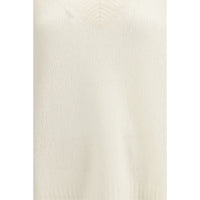 Lisa Yang White Cashmere Sweatshirt