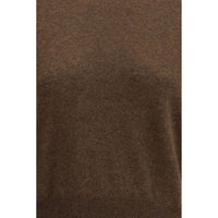 Lisa Yang Brown Fleece Wool T-Shirt