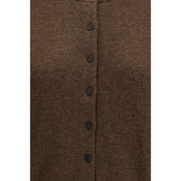 Lisa Yang Brown Cashmere Cardigan