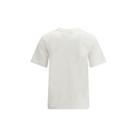 Burberry White Cotton T-Shirt