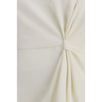 Valentino Cream Silk Top