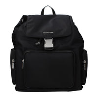 Michael Kors Black Fabric Backpack