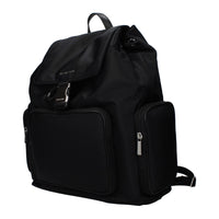 Michael Kors Black Fabric Backpack