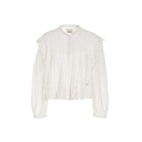 Isabel Marant White Viscose Top