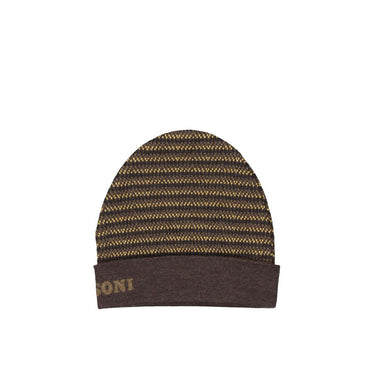 Missoni Brown Wool Beanie