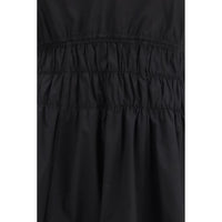 PINKO Black Cotton Casual Dress