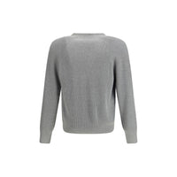 Brunello Cucinelli Gray Cotton Cardigan