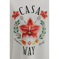 Casablanca White Cotton T-Shirt