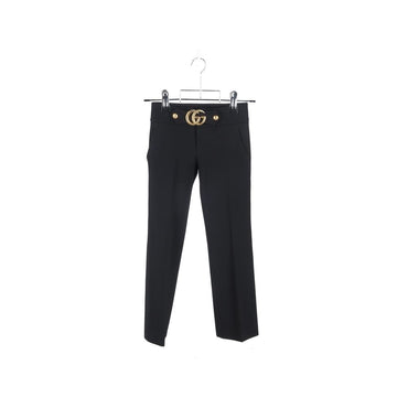 Gucci Black Viscose Dress Pants