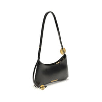 Jacquemus Black Calf Leather Bos Taurus Shoulder Bag