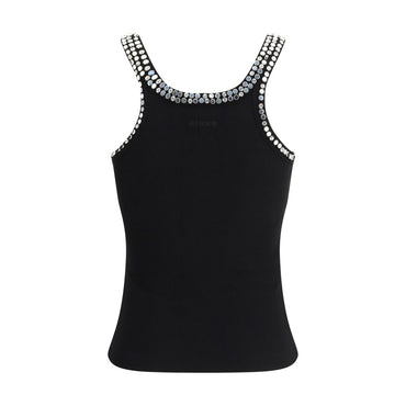 PINKO Black Cotton Top