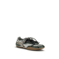 Miu Miu Gray Rubber Athletic Sneakers