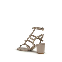 Valentino Garavani Multicolor Calf Leather Bos Taurus Platform Sandals