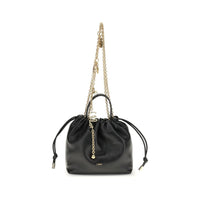 Chloé Black Calf Leather Bos Taurus Shoulder Bag