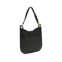 Tom Ford Black Calf Leather Bos Taurus Shoulder Bag