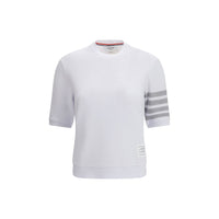 Thom Browne White Cotton Sportswear