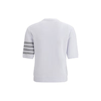 Thom Browne White Cotton Sportswear