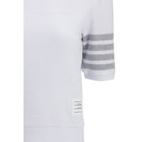 Thom Browne White Cotton Sportswear