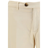 Brunello Cucinelli Cream Cotton Pants