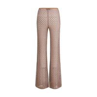 Missoni Brown Viscose Flared Pants
