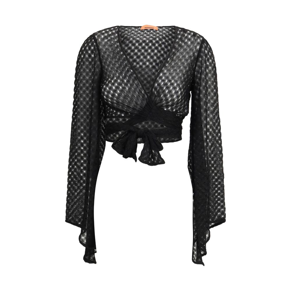 Missoni Black Rayon Top