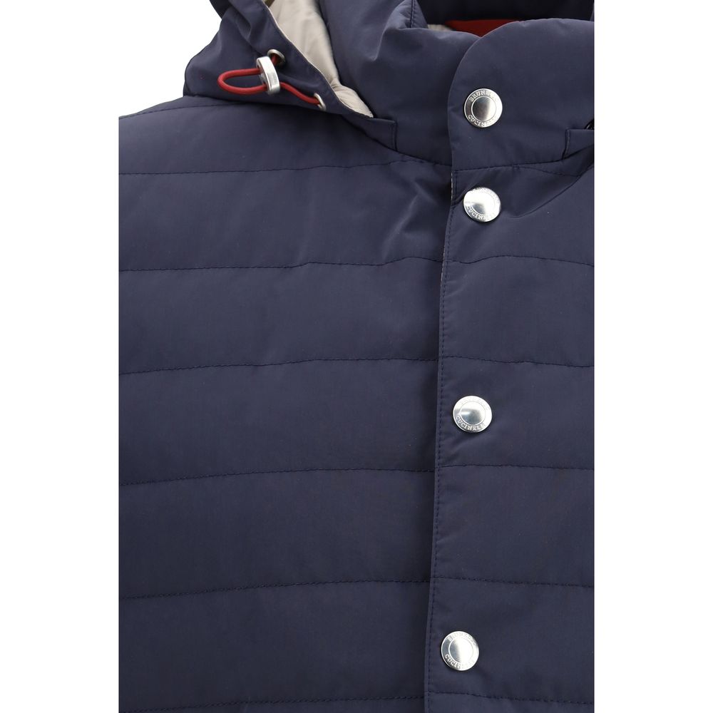 Brunello Cucinelli Blue Polyester Clothing